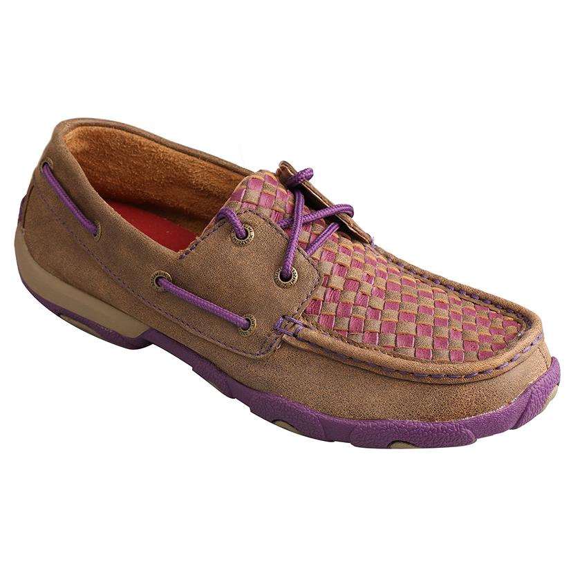 purple twisted x shoes