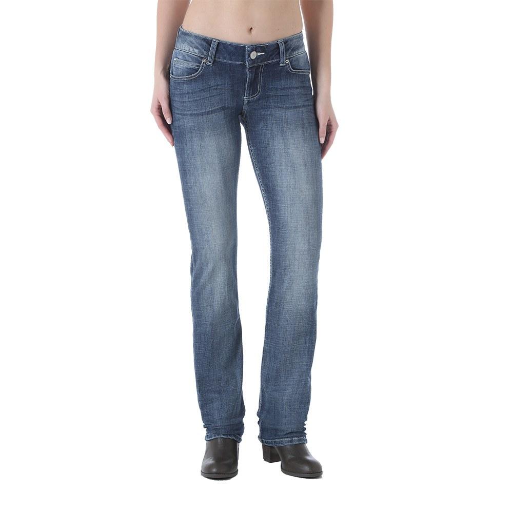 womens mid rise straight leg jeans