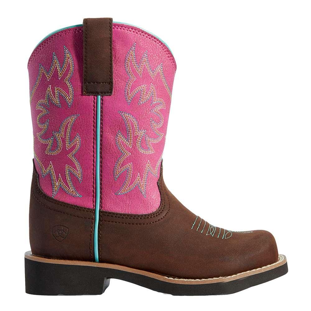 ariat boots pink
