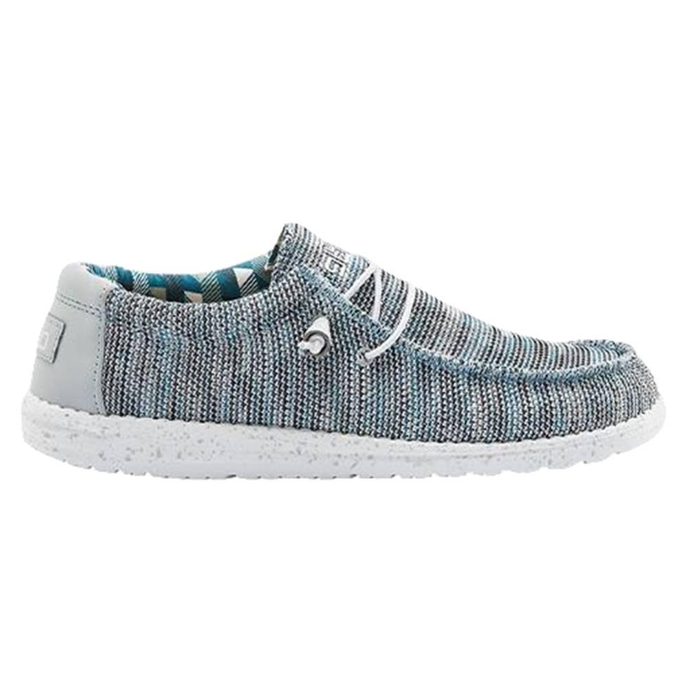 Hey Dude Wally Sox Ice Grey Men S Shoes