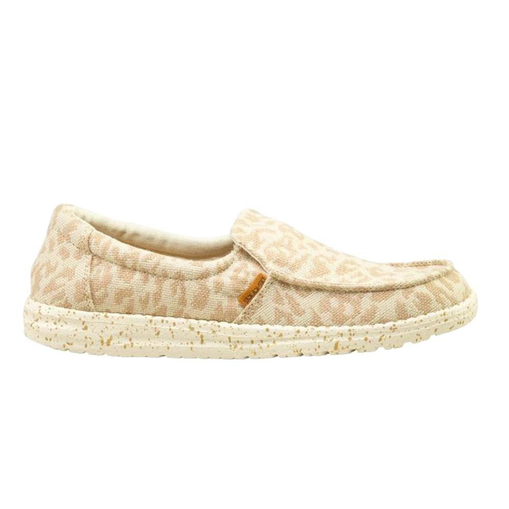 Hey Dude Misty Woven Cheetah Tan Women's Shoes