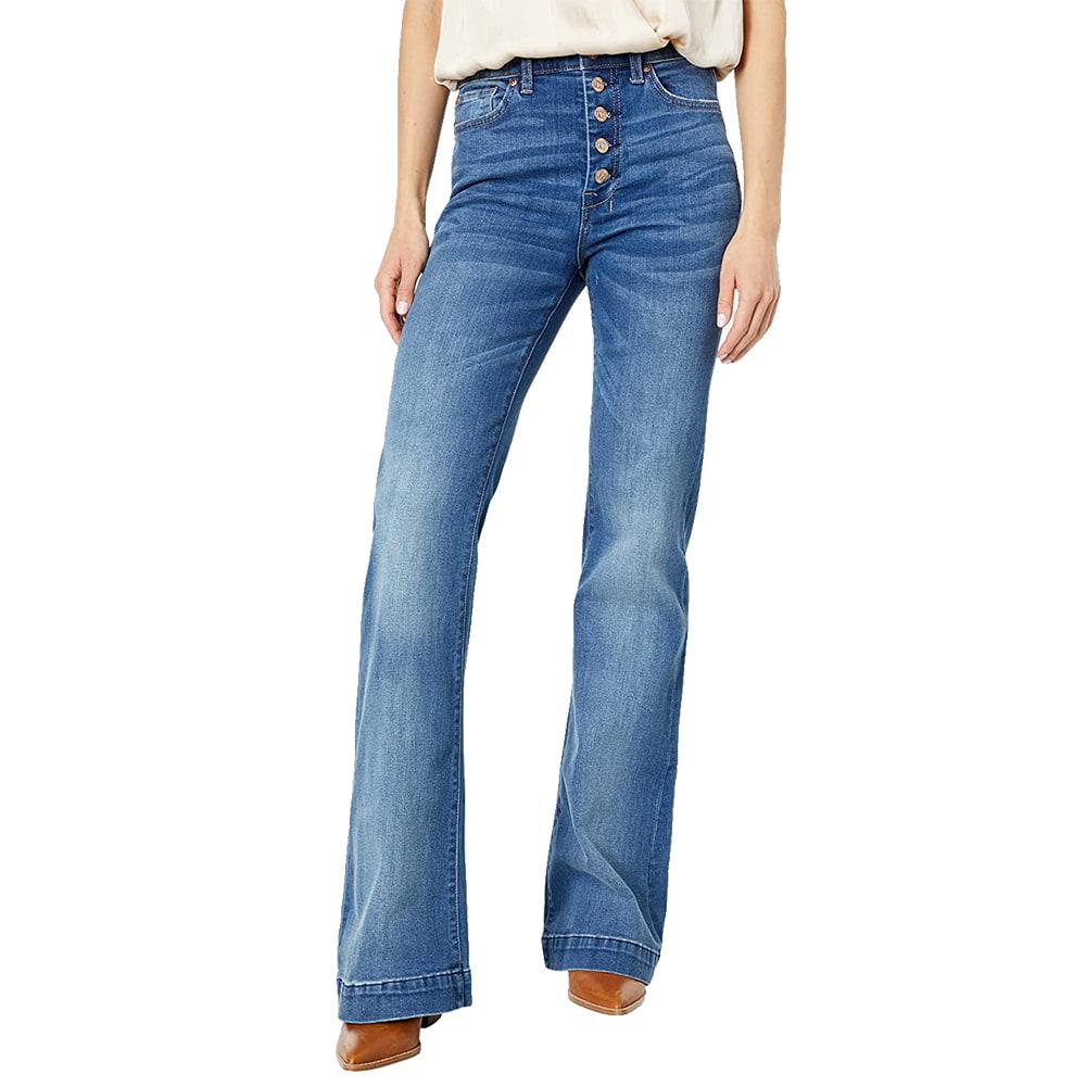 Palmira Dojo Exposed Button Women's Jeans by 7 For All Mankind