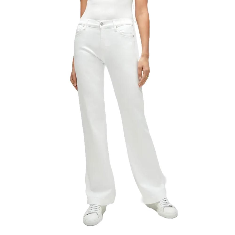 Luxe White Dojo Women's Jeans by 7 For All Mankind