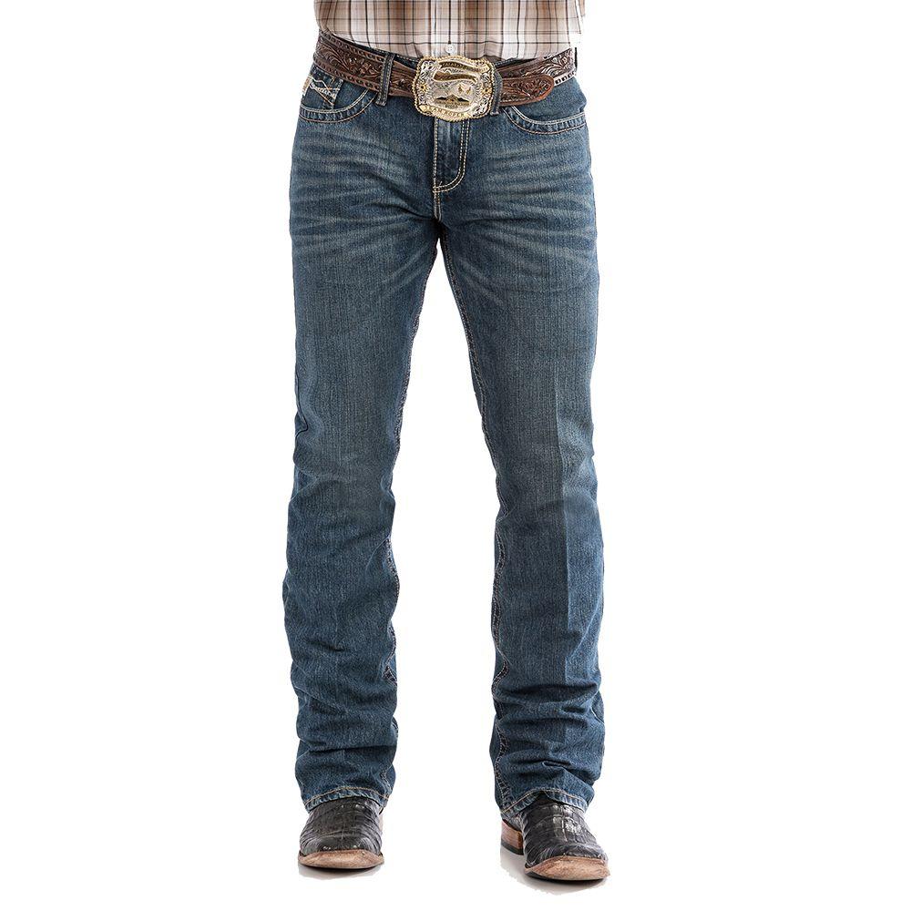 Cinch Ian Mid Rise Slim Boot Cut Men's Jeans