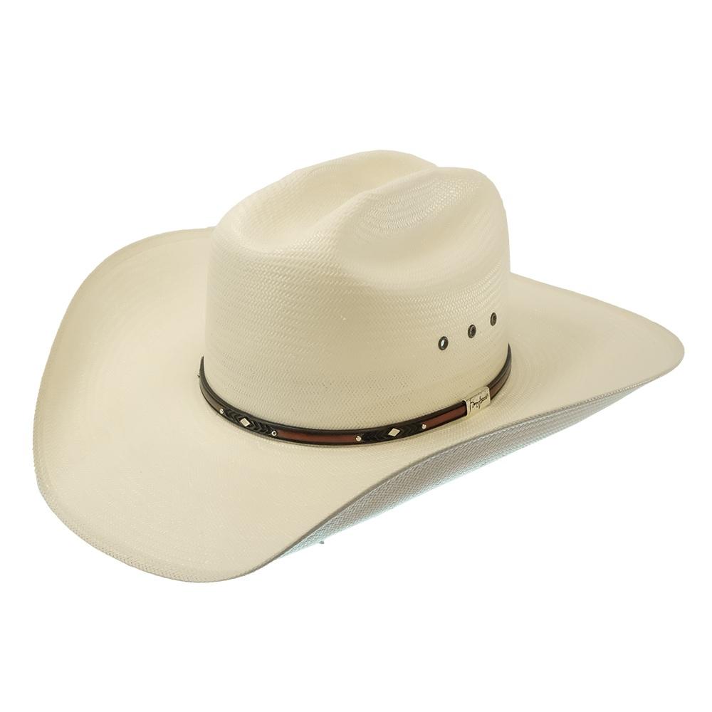 Cody Johnson Madisonville 4.25 Brim Natural and Tan Pre-creased Straw Hat  by Resistol